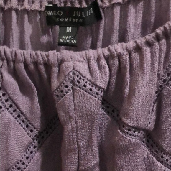 shorts romper (purple model pictured is pink) - Picture 5 of 5